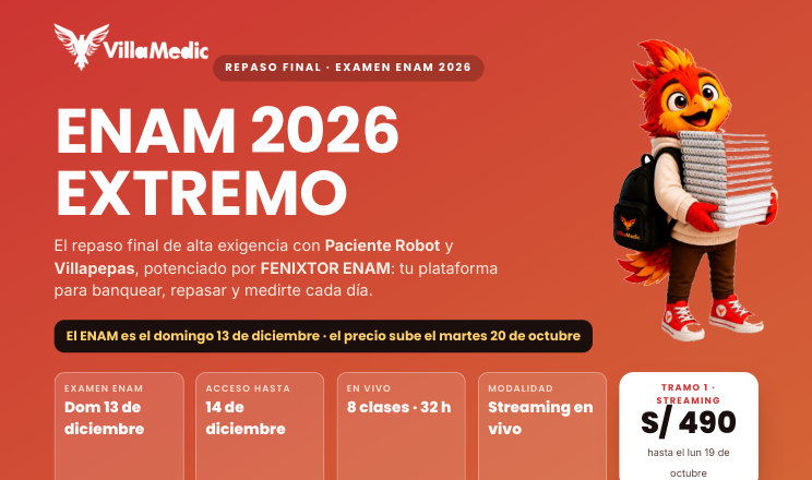 Portada del brochure del ENAM 2026 Extremo